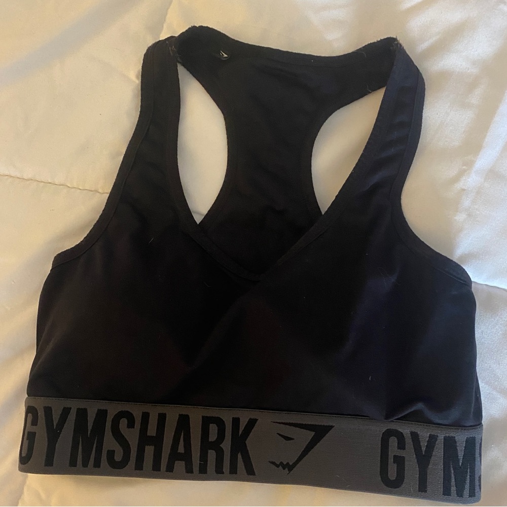 Gymshark Fit Seamless Sports Bra Medium Black